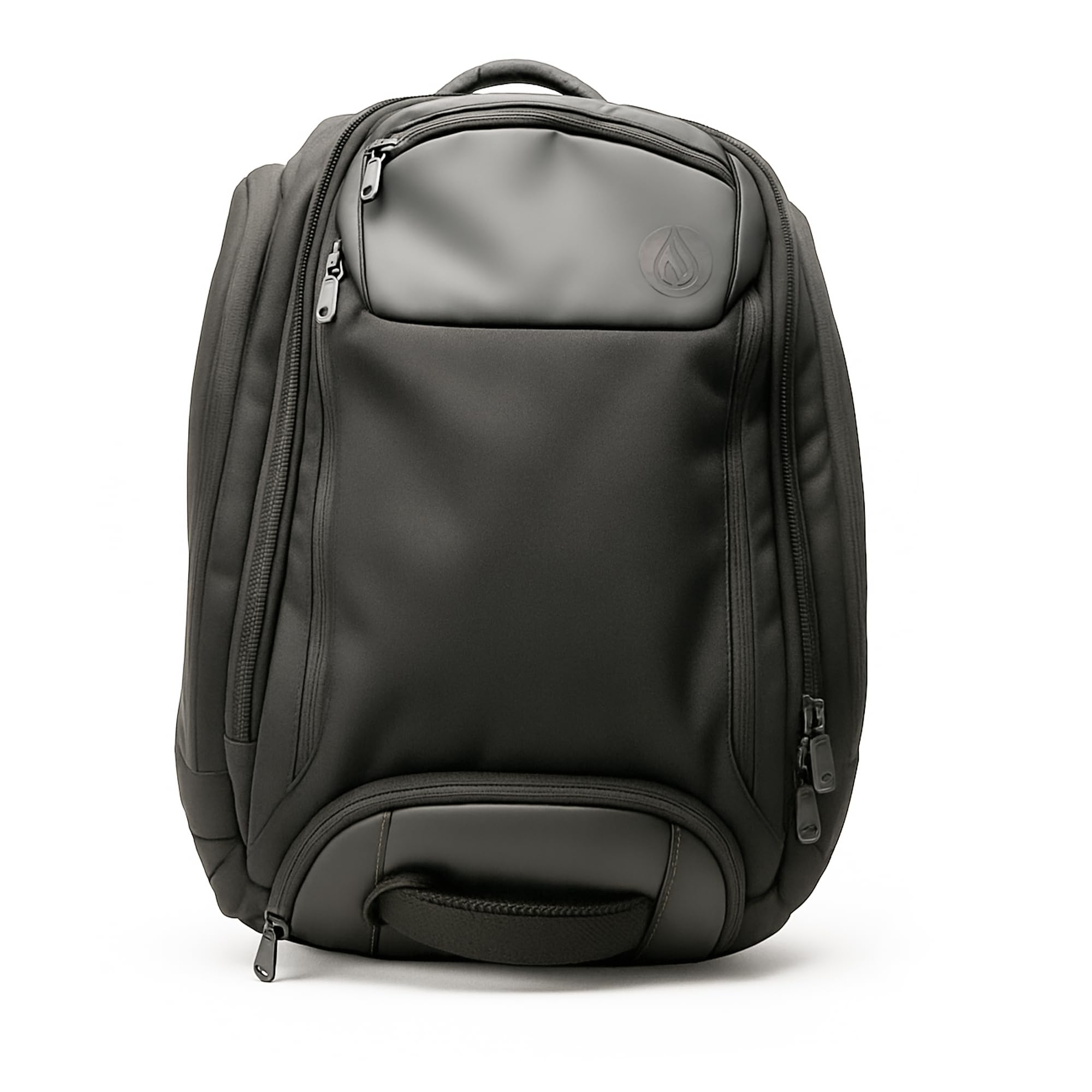 Nocqua 6-in-1 Convertible Travel Backpack, 40-55L Expandable Carry-On, Ergonomic Design with Drink Holders & Padded Laptop Pocket, Weather-Resistant