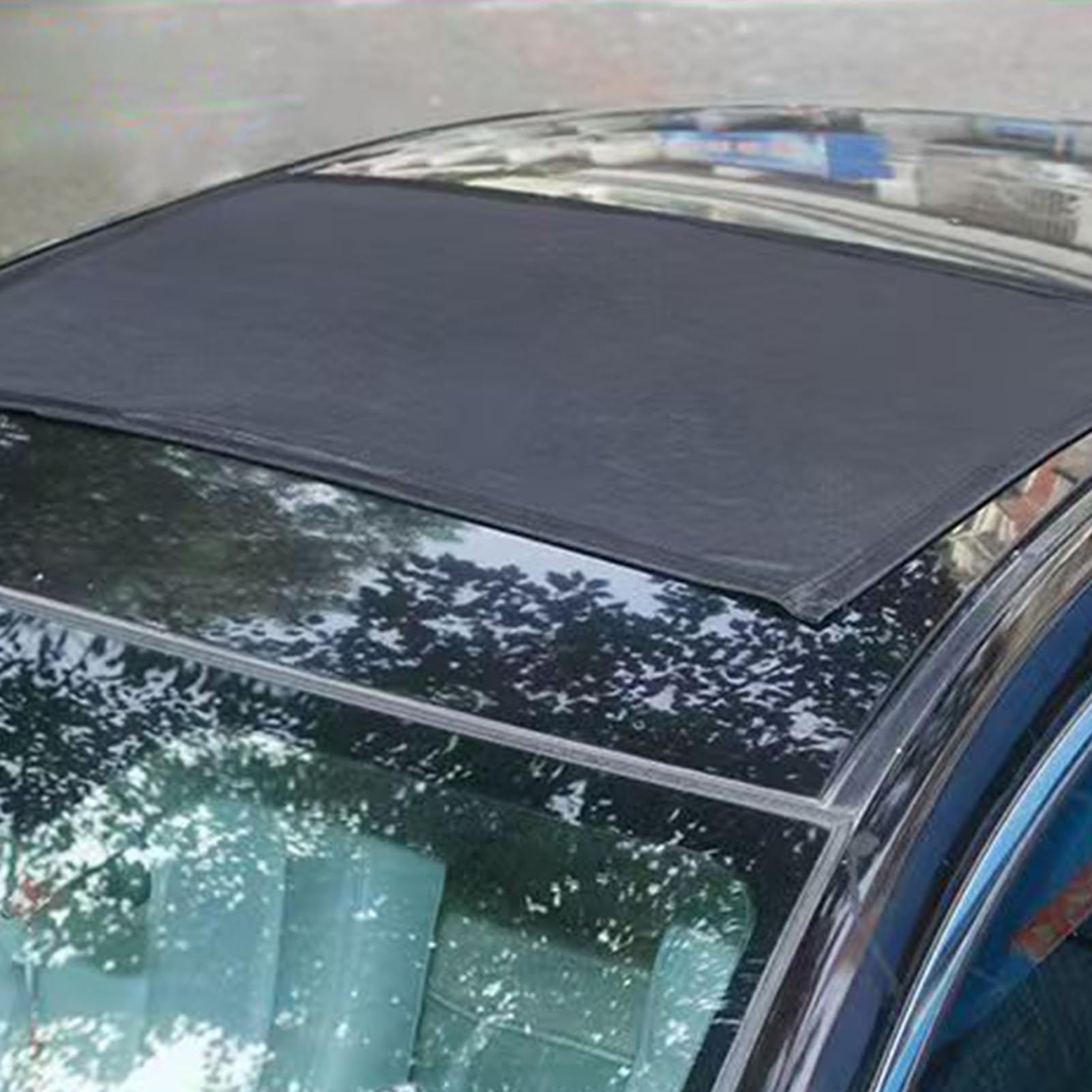 Copertura per tettuccio scorrevole impermeabile, copertura per auto, copertura magnetica in mesh per parasole, protezione UV impermeabile e traspirante per bloccare il calore, protezione UV