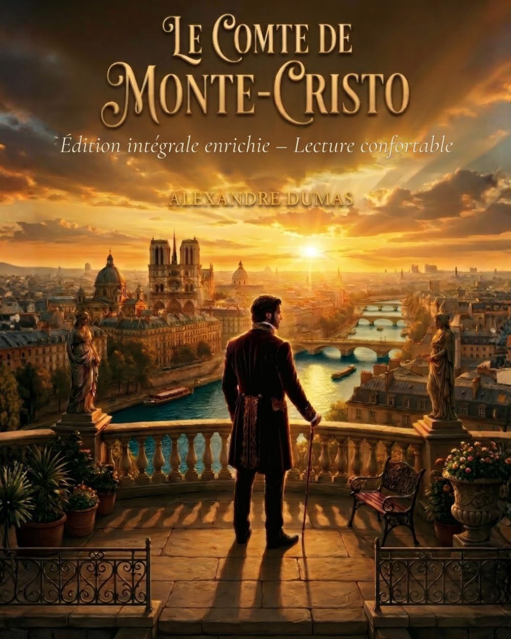 Le Comte de Monte-Cristo: Édition intégrale – Texte complet, roman classique d’Alexandre Dumas édition luxe