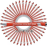 Vista 106 de 10 bolígrafos personalizados a granel, bolígrafo personalizado, bolígrafo grabado con nombre, logotipo, lápiz capacitivo para pantallas táctiles, a