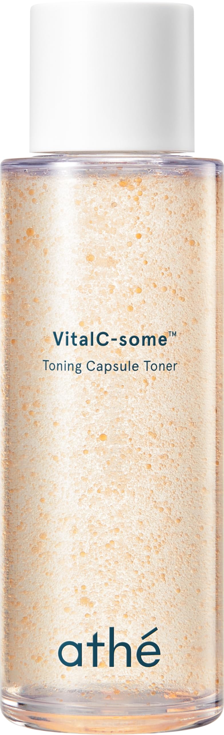 ATHE Vital C-Some Toning Capsule Toner, Vegan Vitamin C Essence for Face with Hyaluronic Acid & Ceramide, Vitality & Moisturizing for Dry & Dull Skin, Improves Tone & Textures, 4.39 fl.oz.