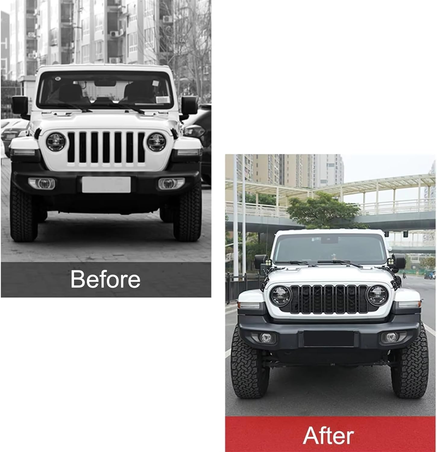 ジープ バンパー グリルガード タマ】JEEP アルミフロントバンパー