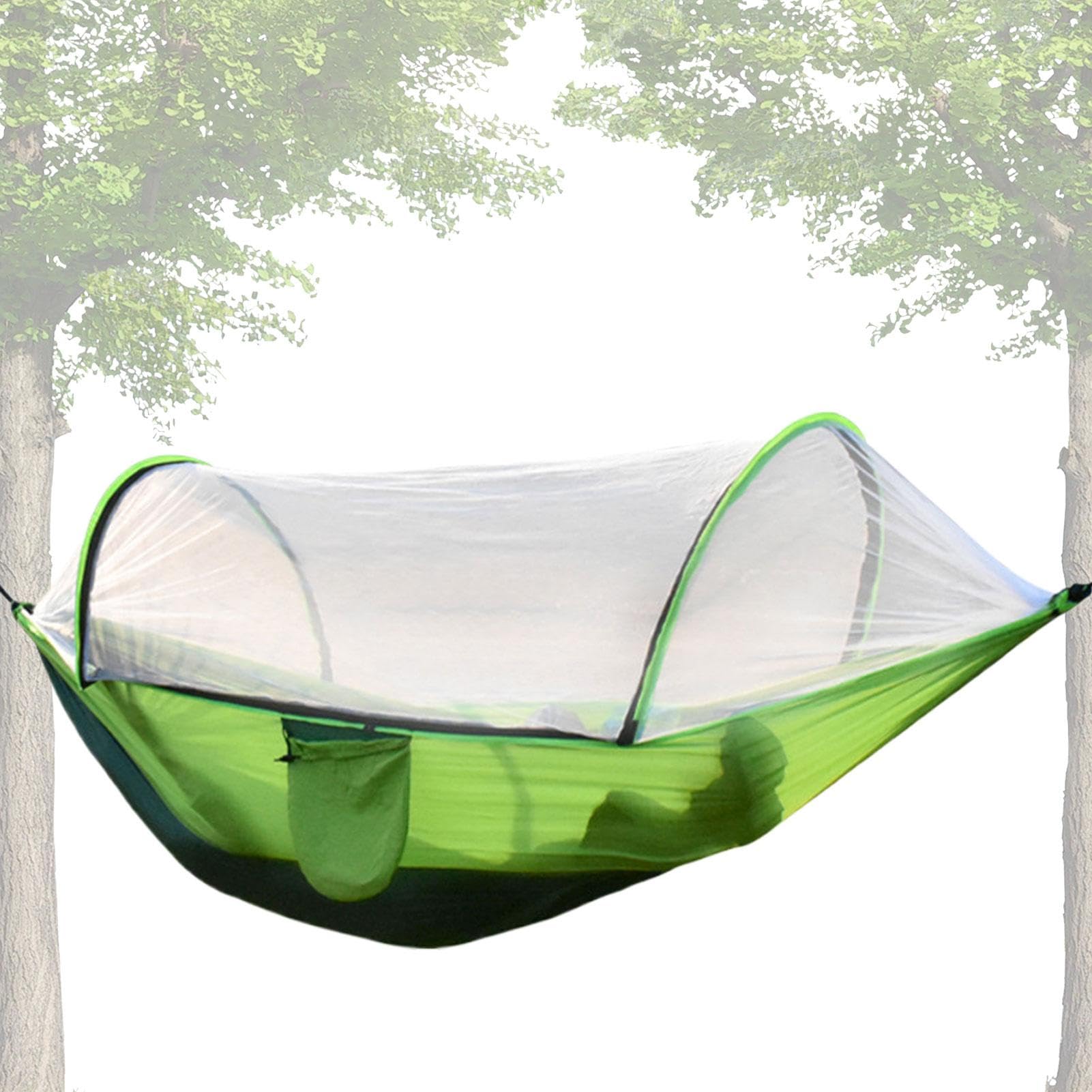 Hamac de camping anti moustique lit suspendu portable pour dormir sans insectes