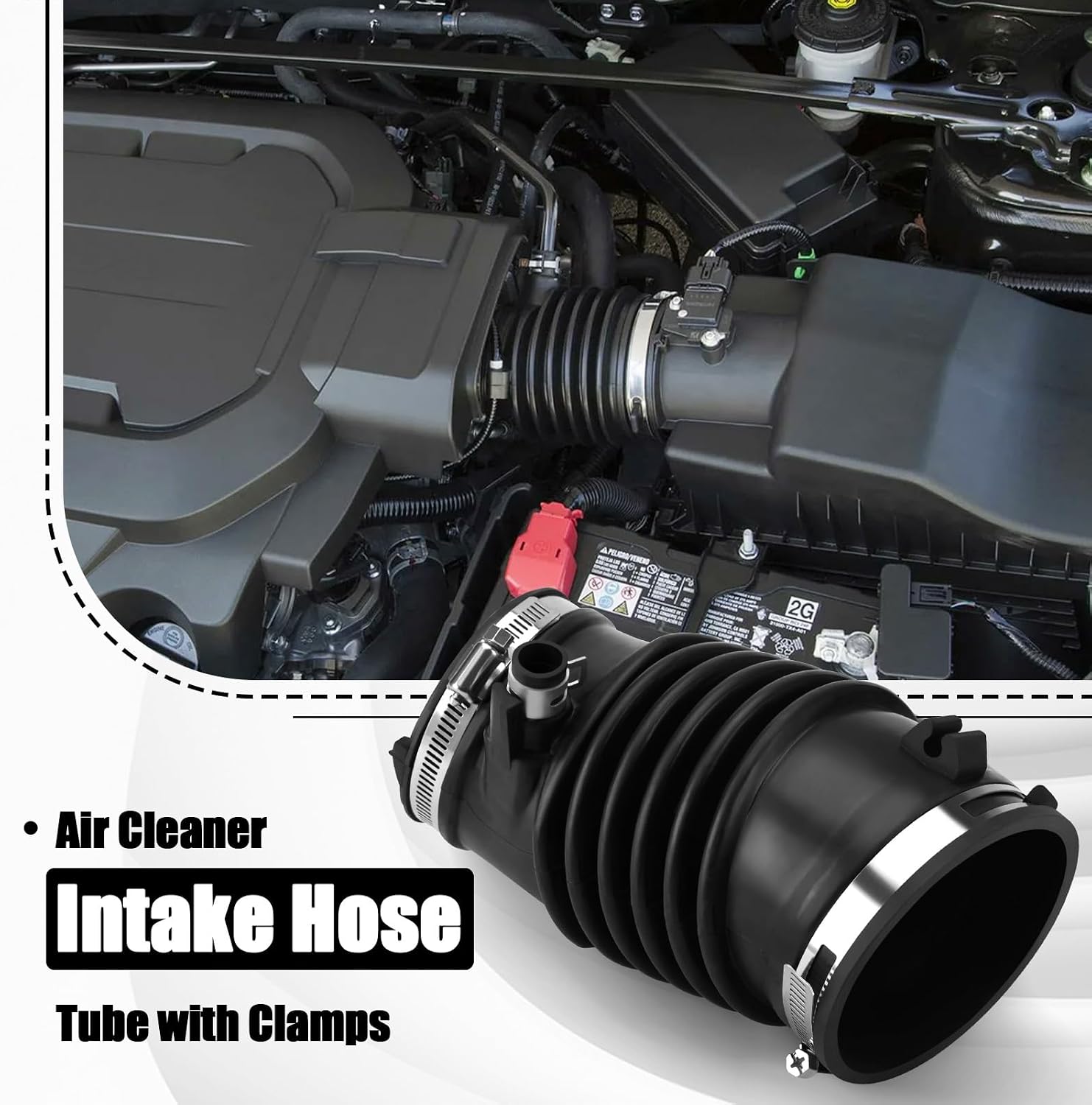 17228-RYE-A10 Engine Air Intake Hose for Acura MDX/ZDX 2010 2011 2012 2013