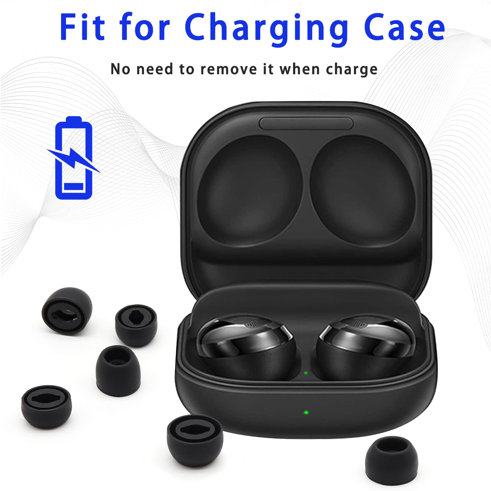 Hemobllo Lot De 16 Embouts De Rechange Compatibles Avec Les écouteurs