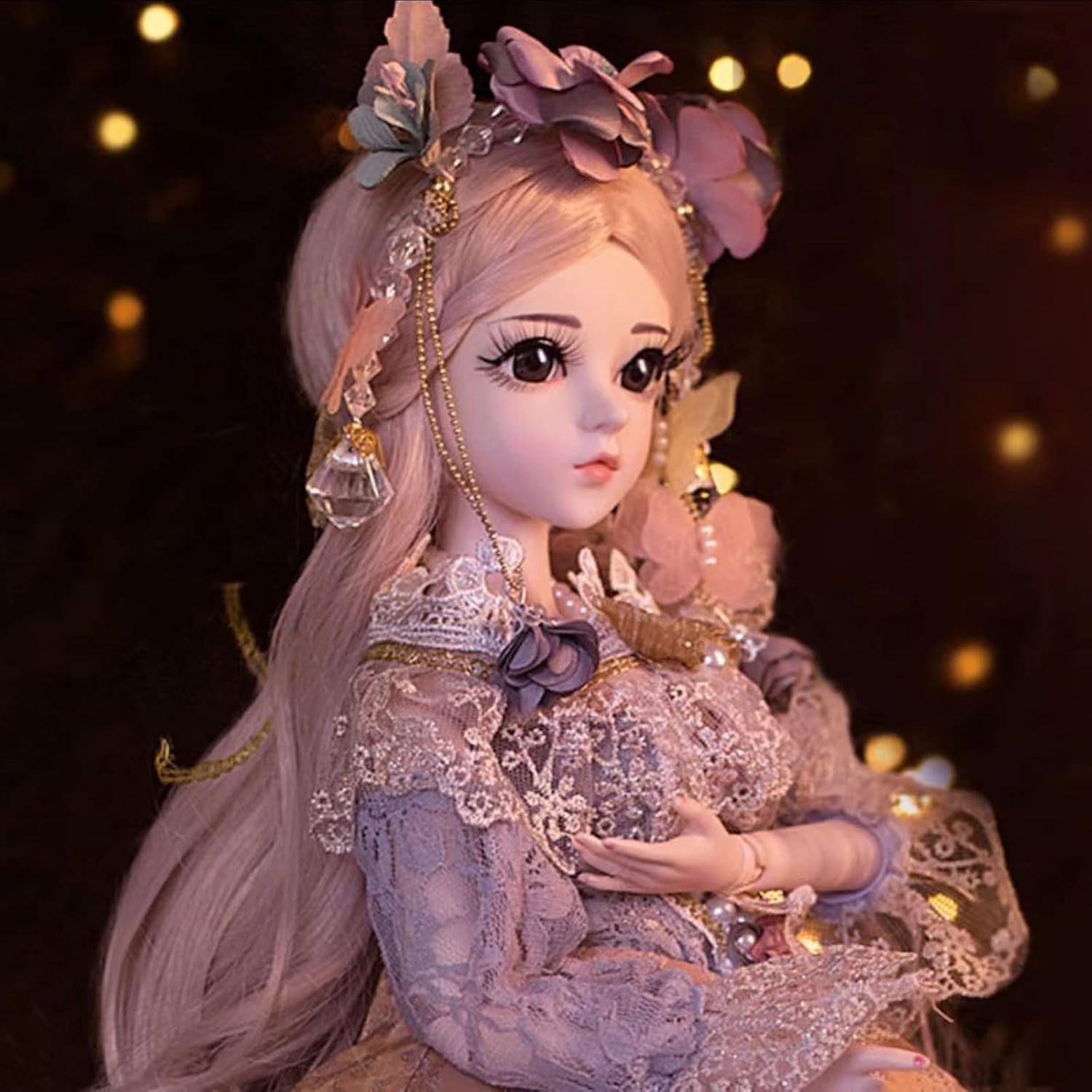 Best Deal Product Onetti 1/3 Doll BJD Dolls 23.6 Inch 18 Ball Jointed Doll Gorgeous Dress and Exquisite Makeup，The Perfect for Girls (Carina)