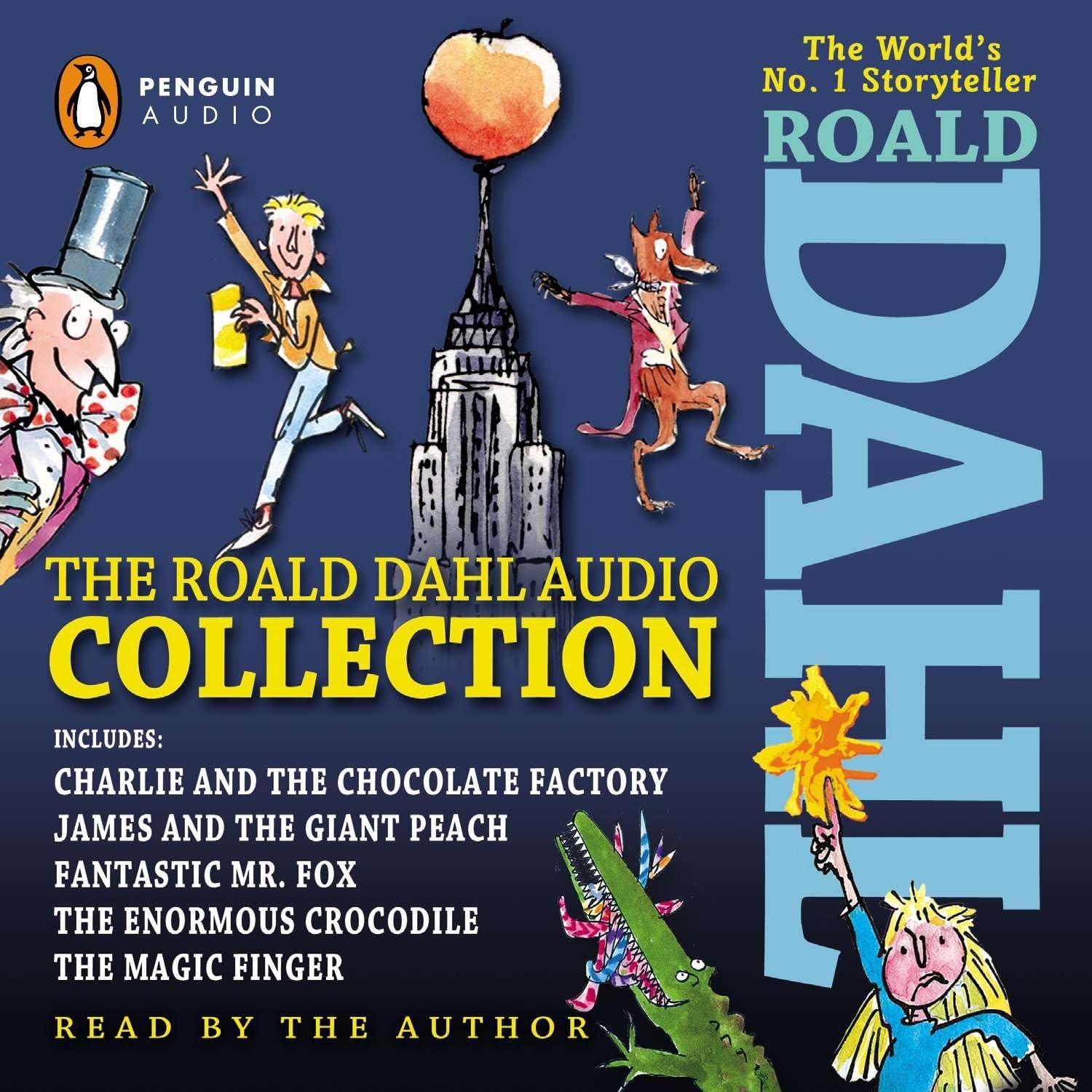 The Roald Dahl Audio Collection: Includes Charlie and the Chocolate Factory, James and the Giant Peach, Fantastic Mr. Fox, The Enormous Crocodile, The Magic Finger