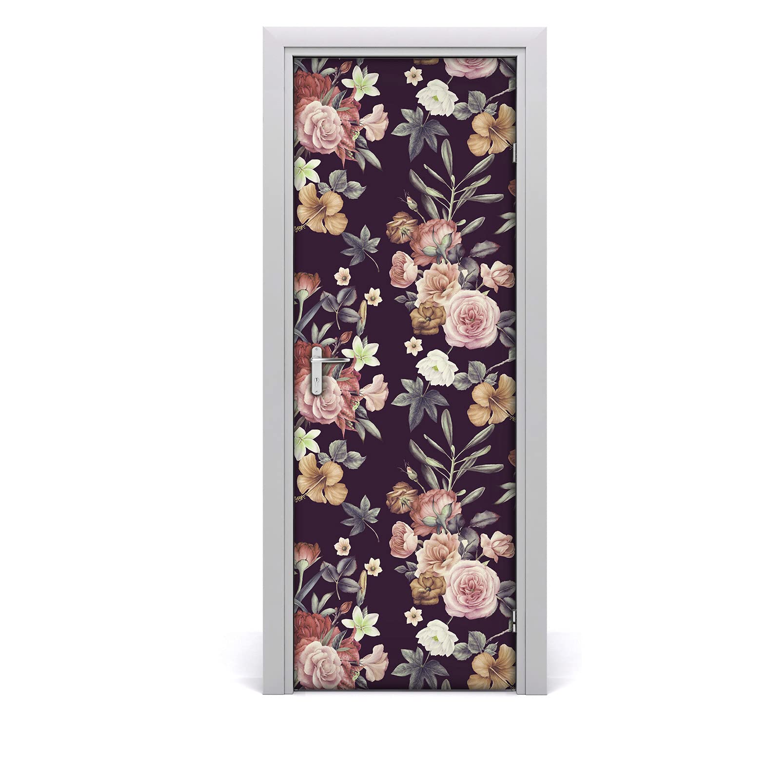 Rénover une porte abîmée sans peindre grâce au sticker Magic-Stick