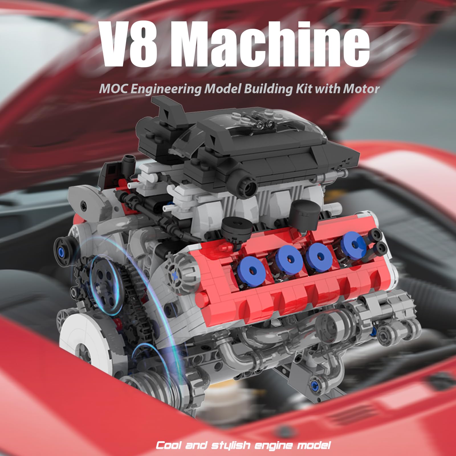 Technik Set Costruzioni Macchina Da Cucire Retrò – 633 Mattoncini MOC Modulari – Modello Da Esposizione Per Adulti E Bambini – Istruzioni Carta Incluse - 5