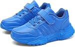 Unisexe-Enfant Blanc Garçons Filles Chaussures Antidérapant Tennis Sneakers Outdoor Casual Enfants Chaussures de Running Shoes(Petit enfant/Big Kid)