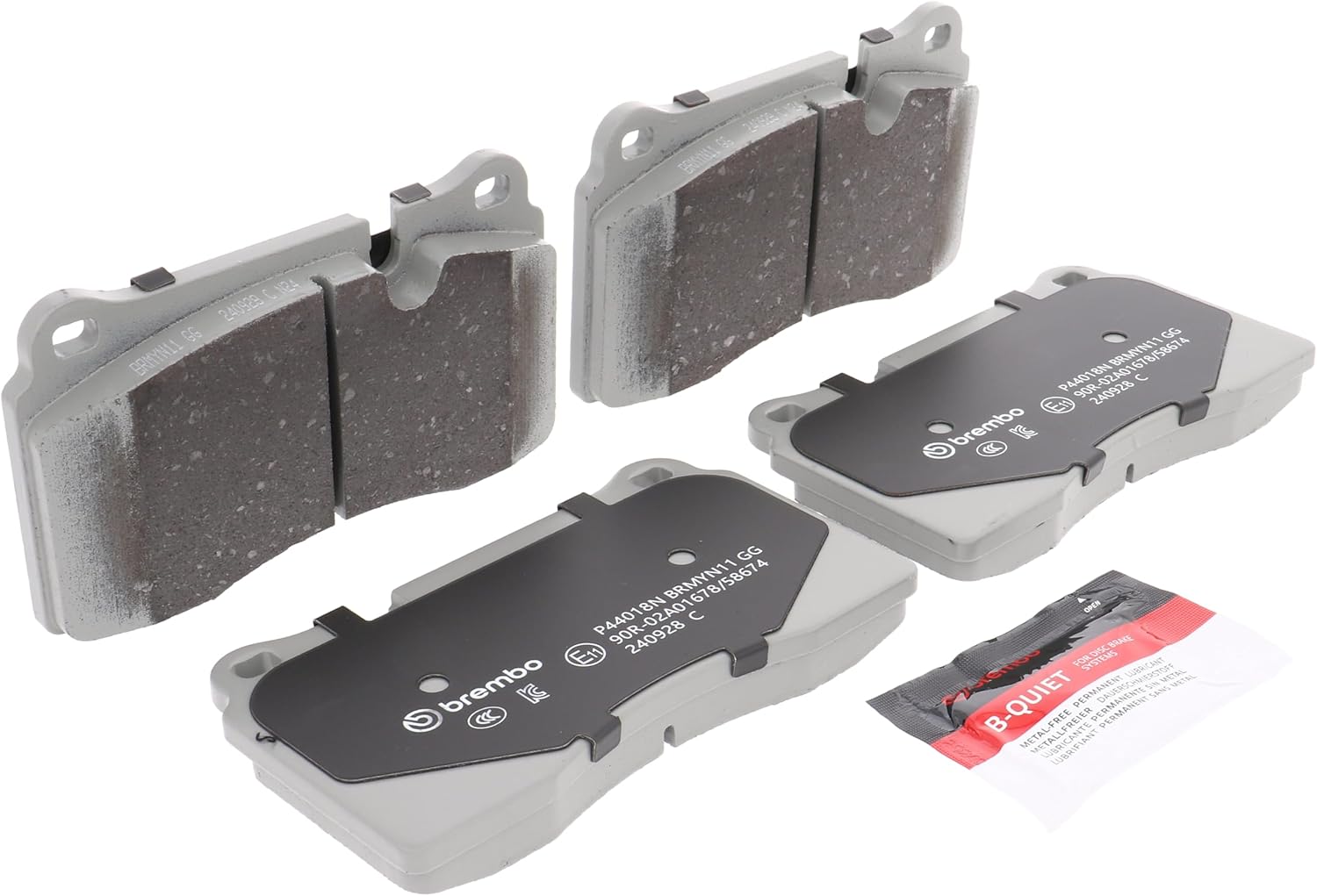 Brembo P44018N Premium Ceramic Front Disc Brake Pad Set LAND ROVER OE# SFP500045