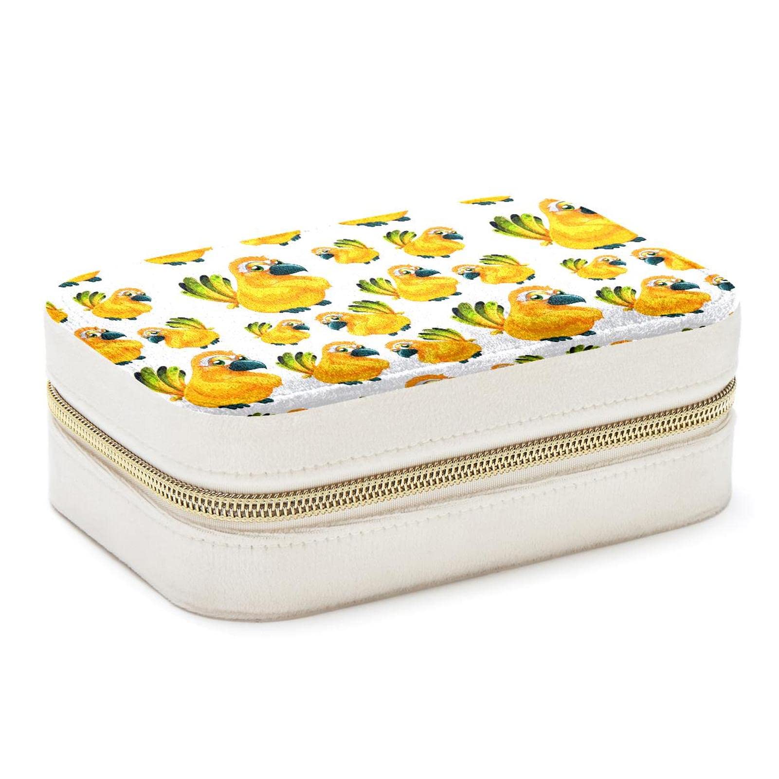 Organiseur de bijoux de voyage compact pour bagues et colliers