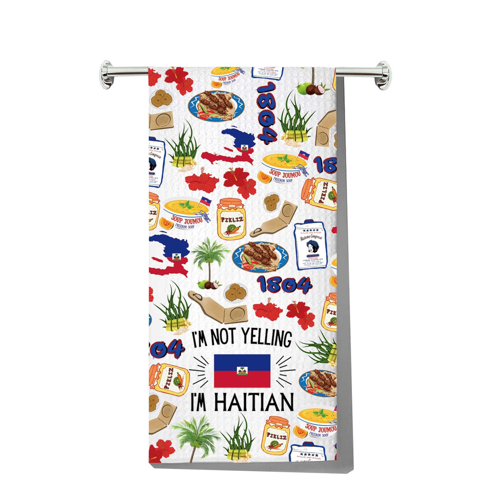 Serviettes à main Haïti MYSOMY - Solution pour essuyer la vaisselle sans laisser de traces