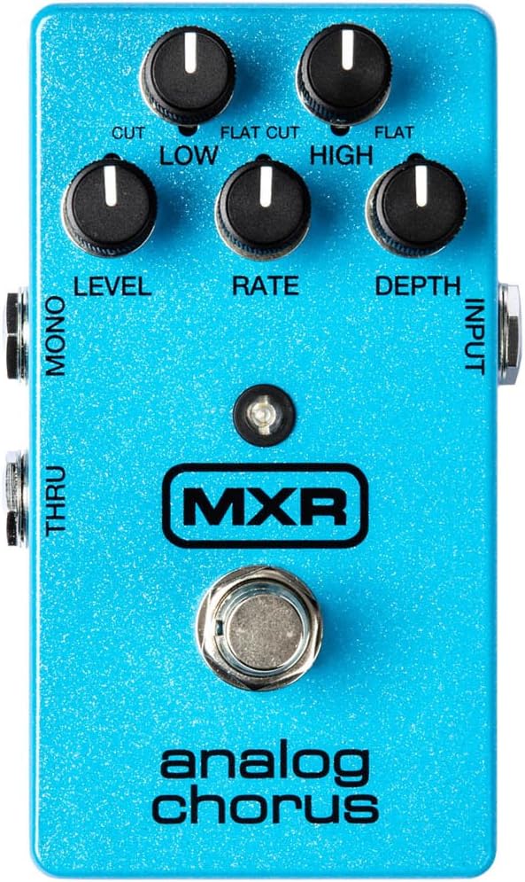 MXR M234 Analog Chorus Pedal Bundle with 4 Cables