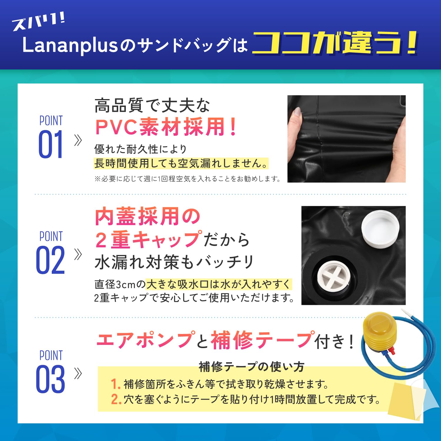 Amazon.co.jp: サンドバッグ 【現役プロボクサー監修】 パンチング