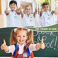 Vista 2 de Handepo 200 carretes retráctiles para insignias, portatarjetas retráctiles a granel con clips, soporte de identificación, clip para llavero