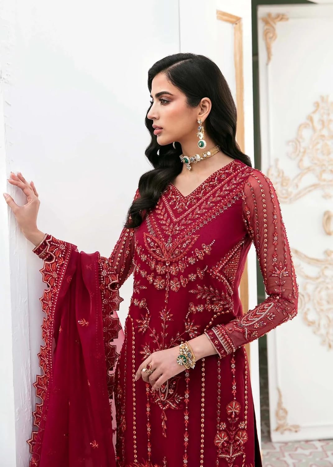 Cbazaar Indian Pakistani Salwar Kameez Pant Suit Togo Ubuy