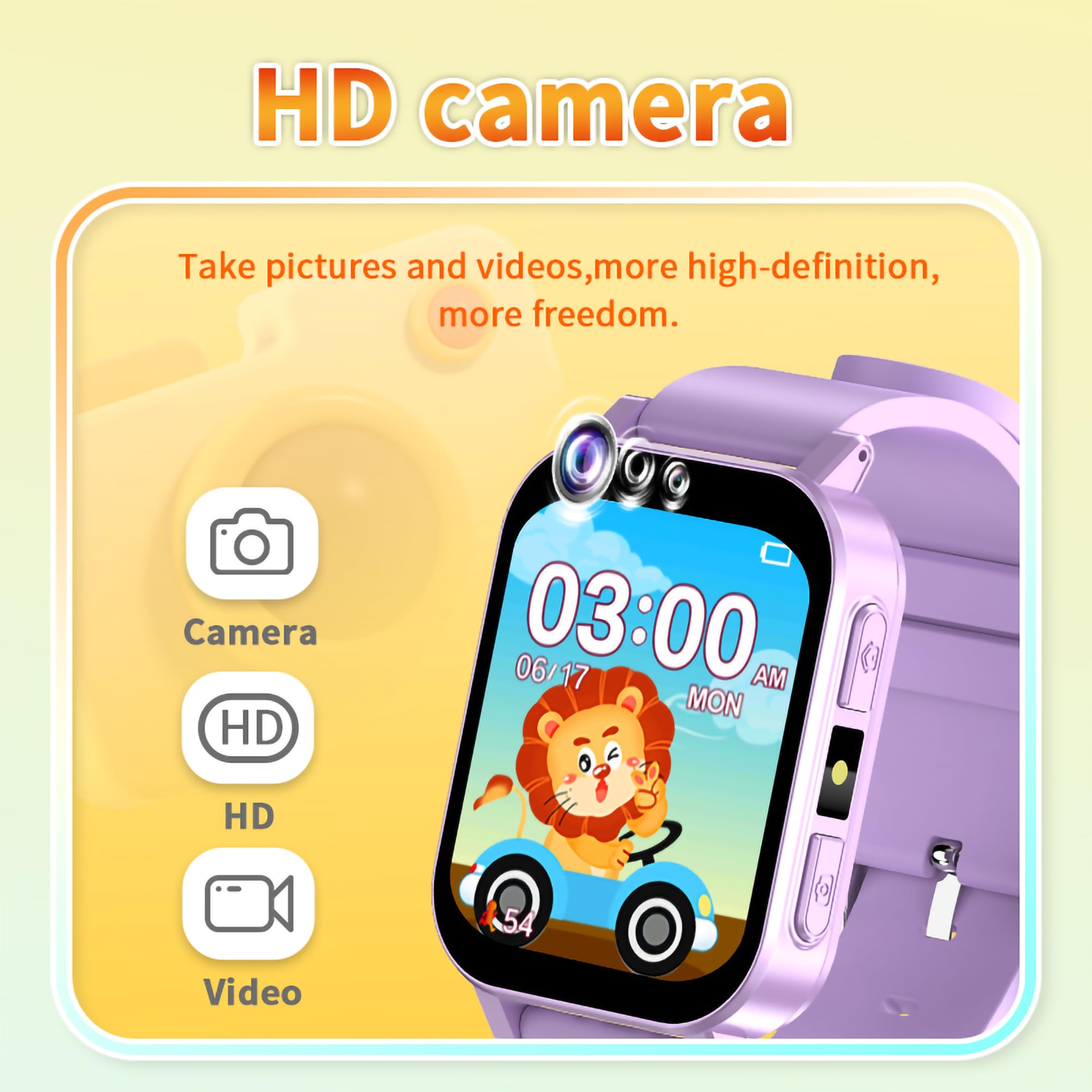 Amazon.com: T TICCI Kids Smart Watch for Boys Girls - 1.83