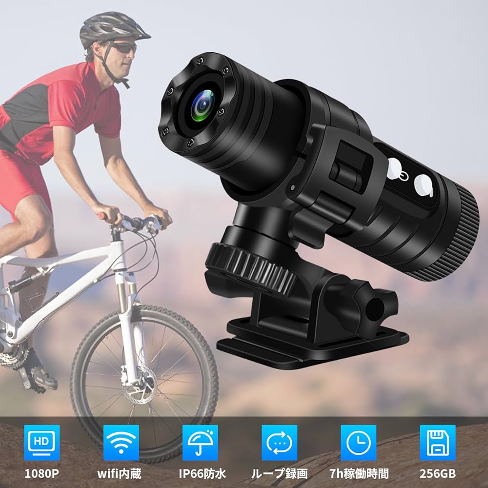 Amazon | ZTCUIK バイク用ドライブレコーダー バイクカメラ 【wifi搭載