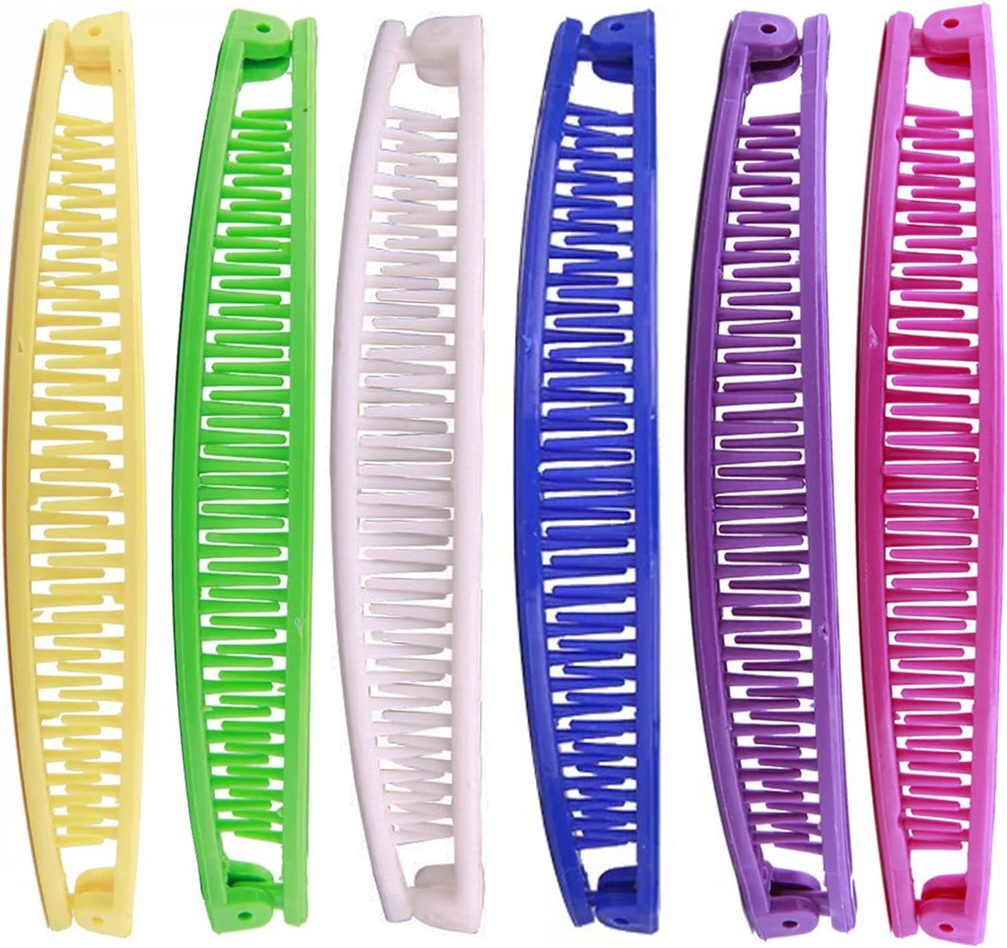 Youme Banana Clips Hair for Women Vintage Large Bananas Hair Clip for Thick Fine Hair Banana Combs Barrettes