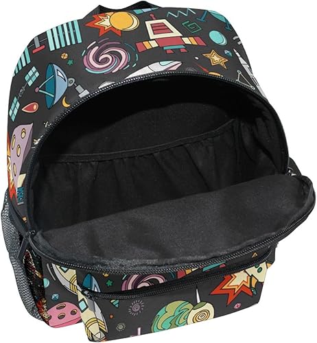 Miniatura 5 de Mochila OREZI Space Exploration Astronaut para niño, mochila escolar para niño, bolsa de preescolar, mochila de viaje para chico y chica (con