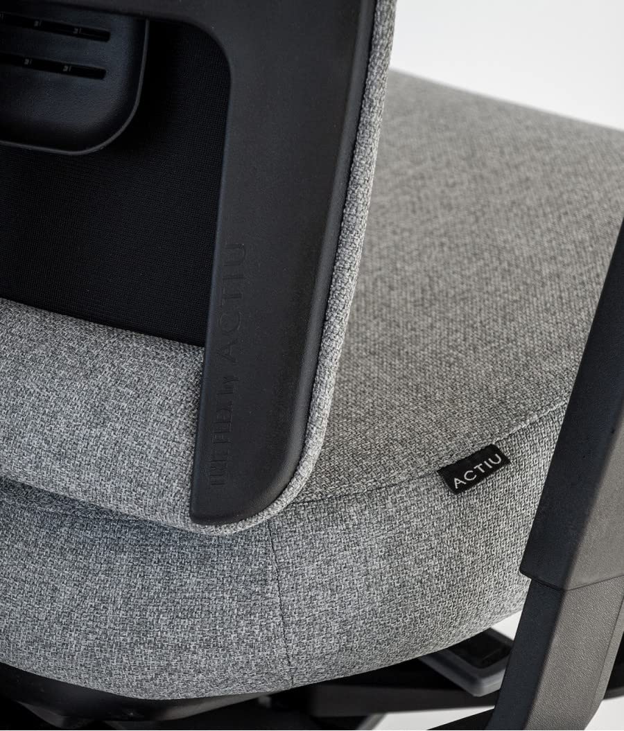 Silla ergonómica Profesional Actiu TNK Flex tapizada | Space Gray Silla de Oficina