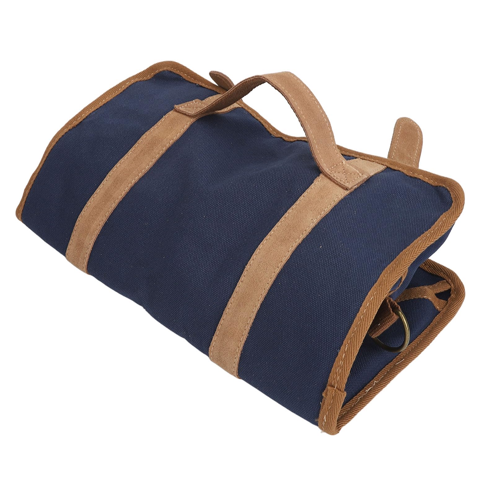 Ejoyous Borsa per Attrezzi da Barista, Borsa per Kit da Cocktail Portatile in Tela, Grande capacità con Scomparti per Baristi, attività all'aperto o Feste (BLUE)