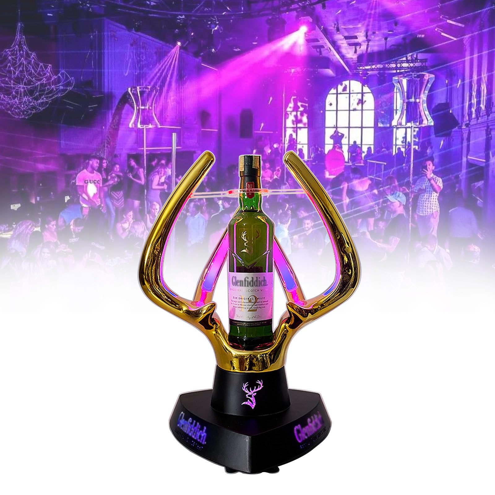 Soporte Para Botellas De Vino Con Forma De Reno, Letrero De Servicio De Botellas, Estante Para Botellas De Vino Con Forma De Ciervo Para Mesa Y Mostrador, Soporte De ExhibicióN De Vino