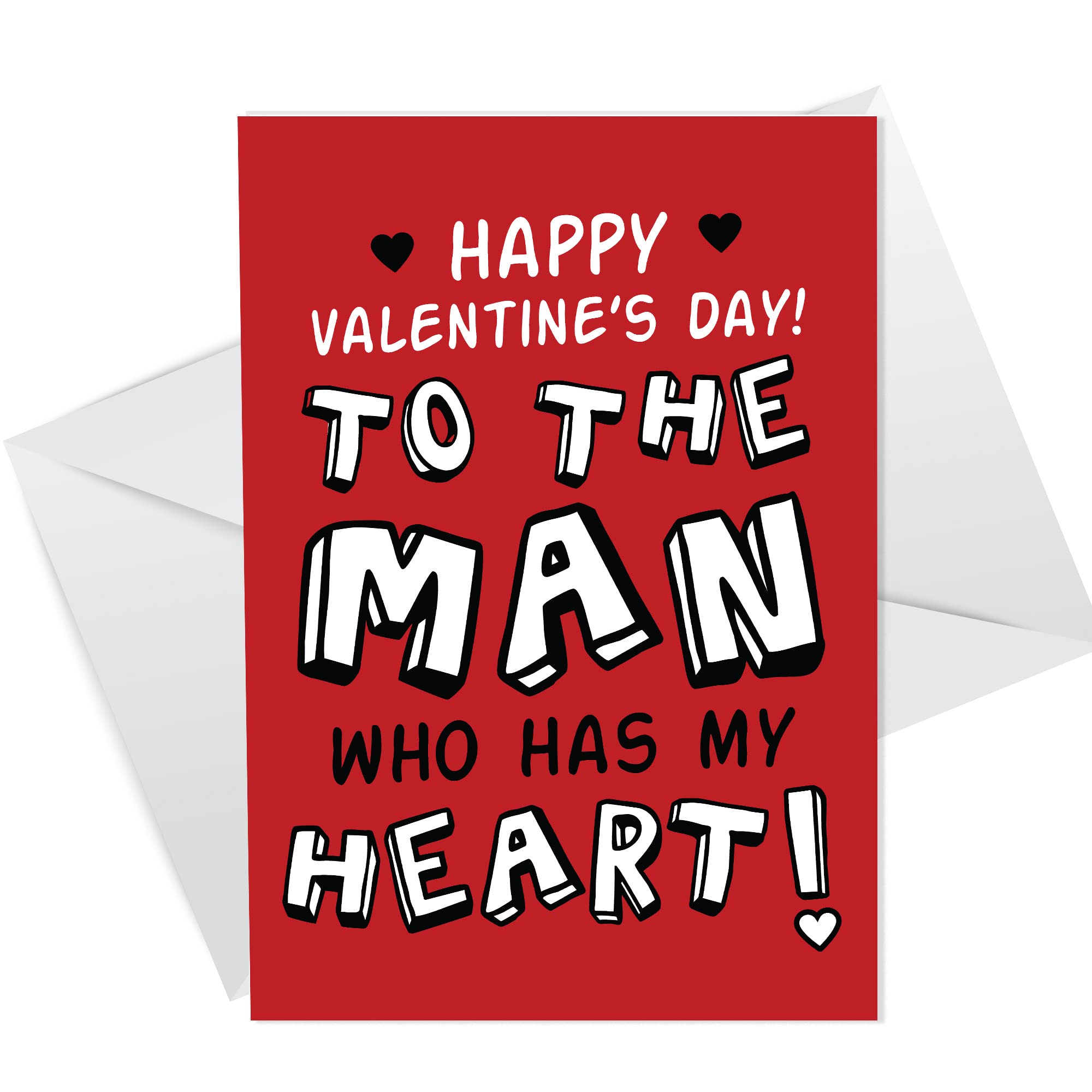Valentines Cards For Him MAN Perfect For Boyfriend Husband LOVE Card Keepsake