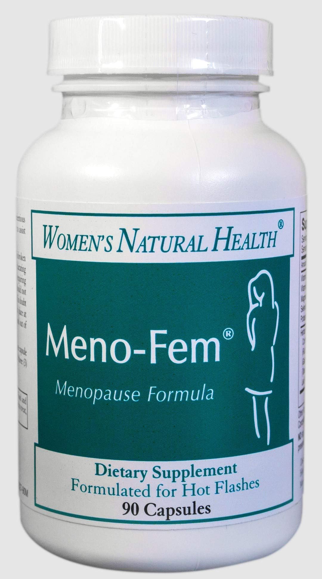 Meno-Fem, Natural Menopause Formula Supports Hormone Balance, Vegan, 90 Capsules (30 Servings)