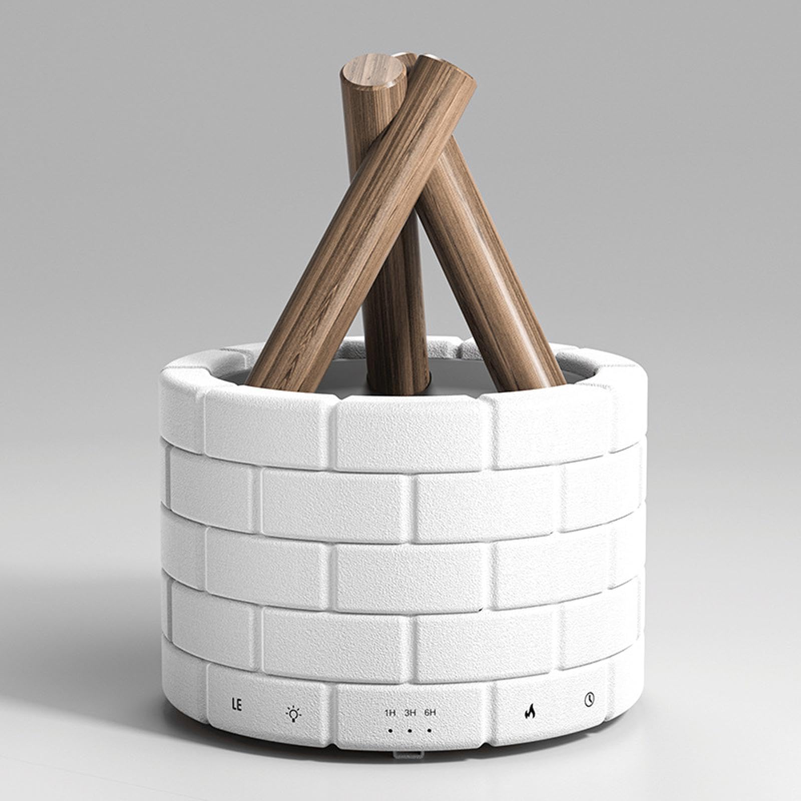 Umidificatore per Diffusore Essenziali a Ultrasuoni per, con Funzione Timer E Funzionamento Silenzioso, Ideale per Camera da L