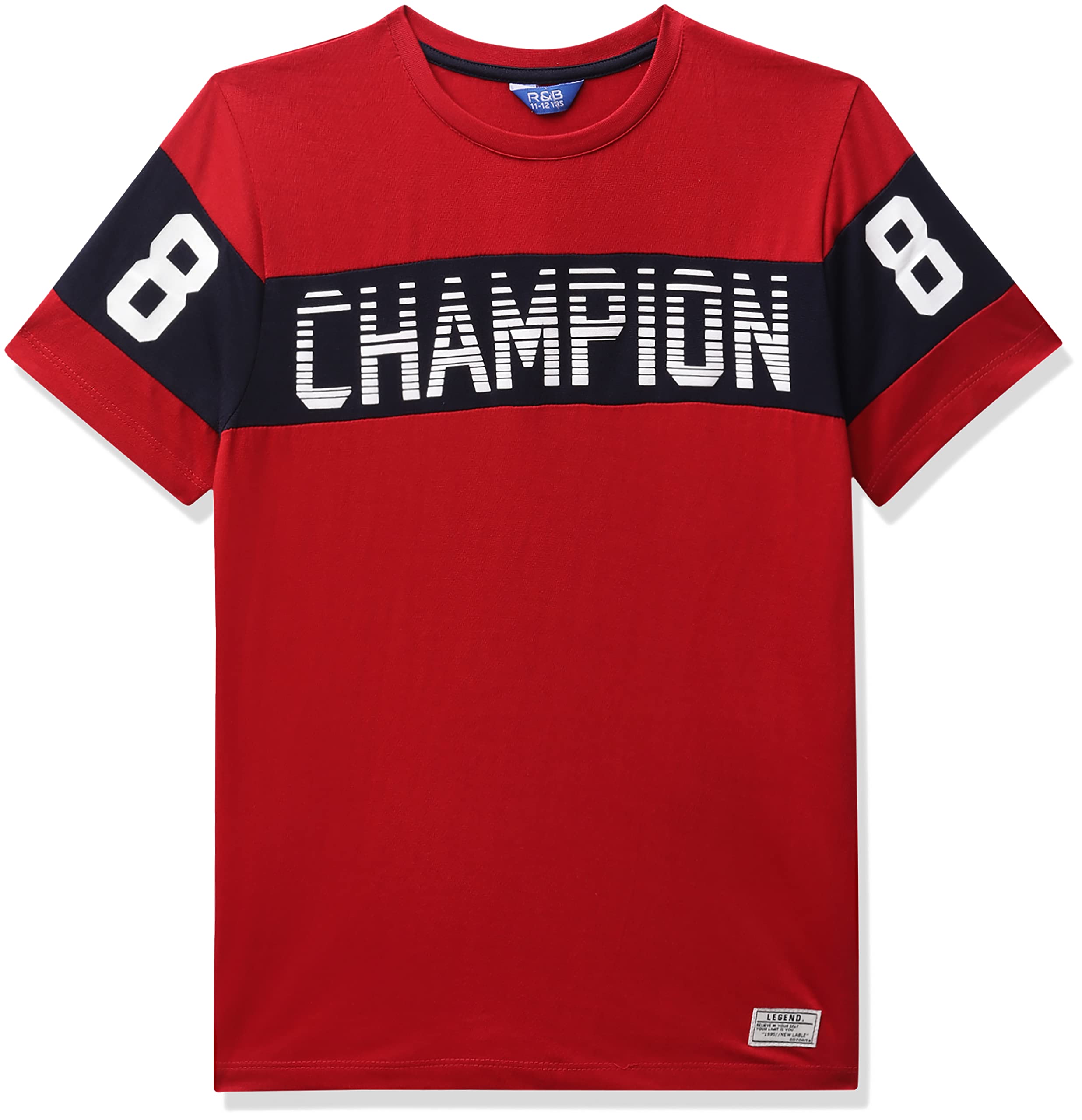 R&B Boy's Regular T-Shirt