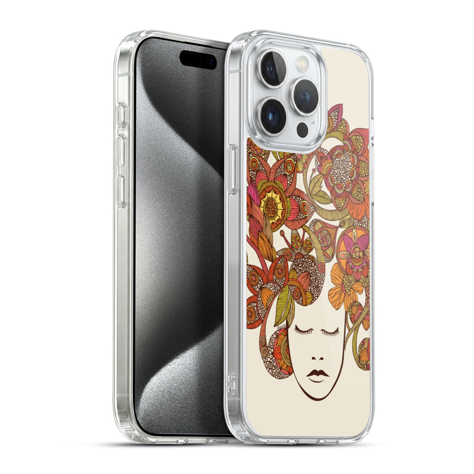 Coque gel compatible MagSafe pour iPhone 15 Pro Max Valentina - 8