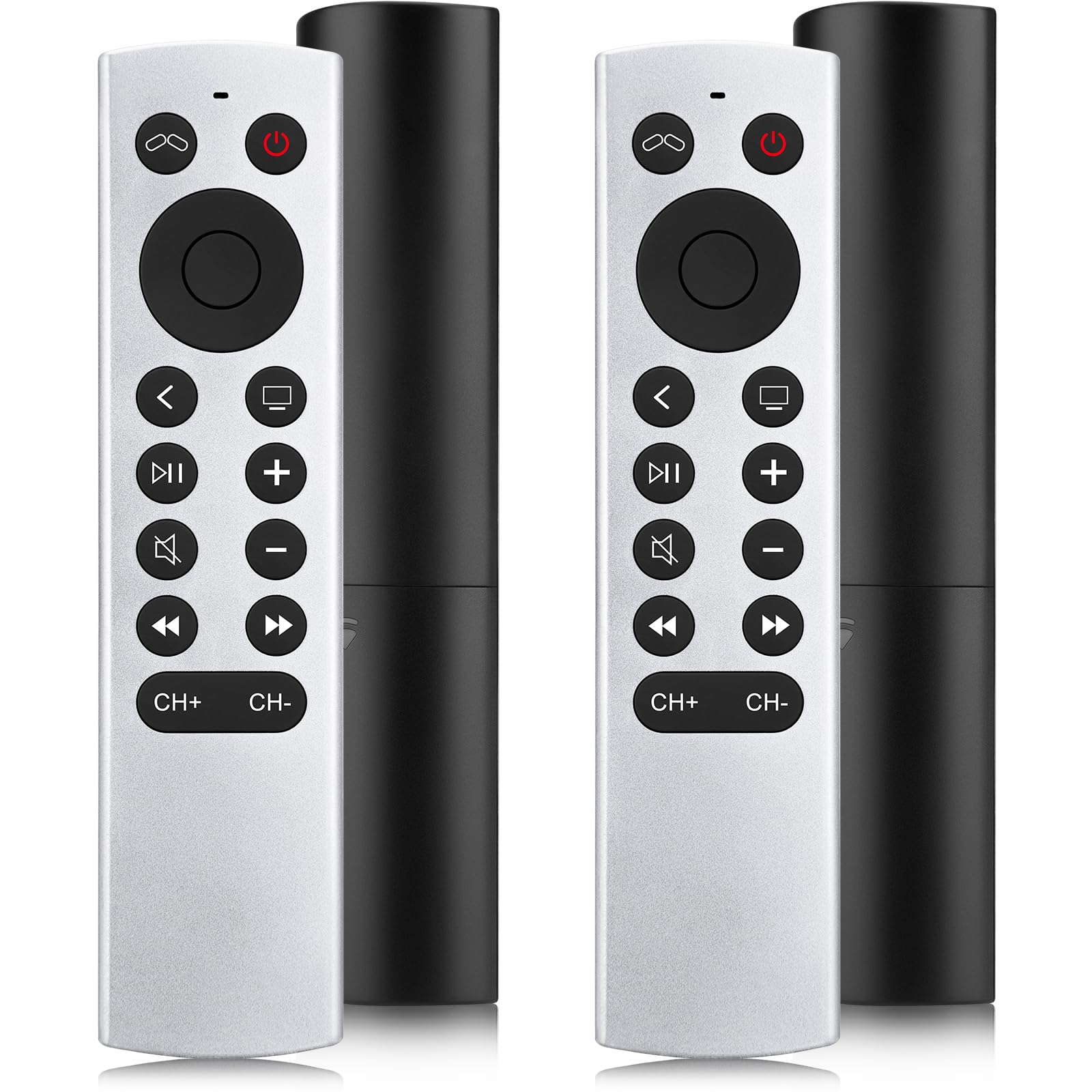Photo 1 of (2 Pack) Replacement Remote for Apple-TV-Remote-Control 4K/HD (NOT Siri & NO Voice)