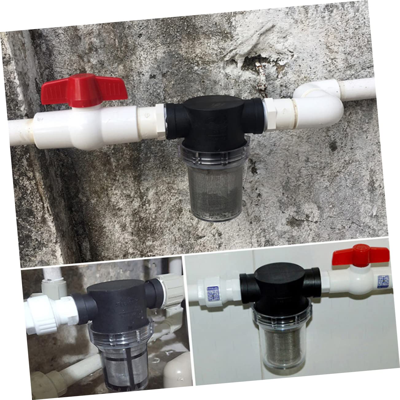 PartyKindom Filtro De Agua 3 Uds Para Lavadora A Presión Filtro De Agua Para Lavadora De Jardín Filtro De Agua De Alta Presión