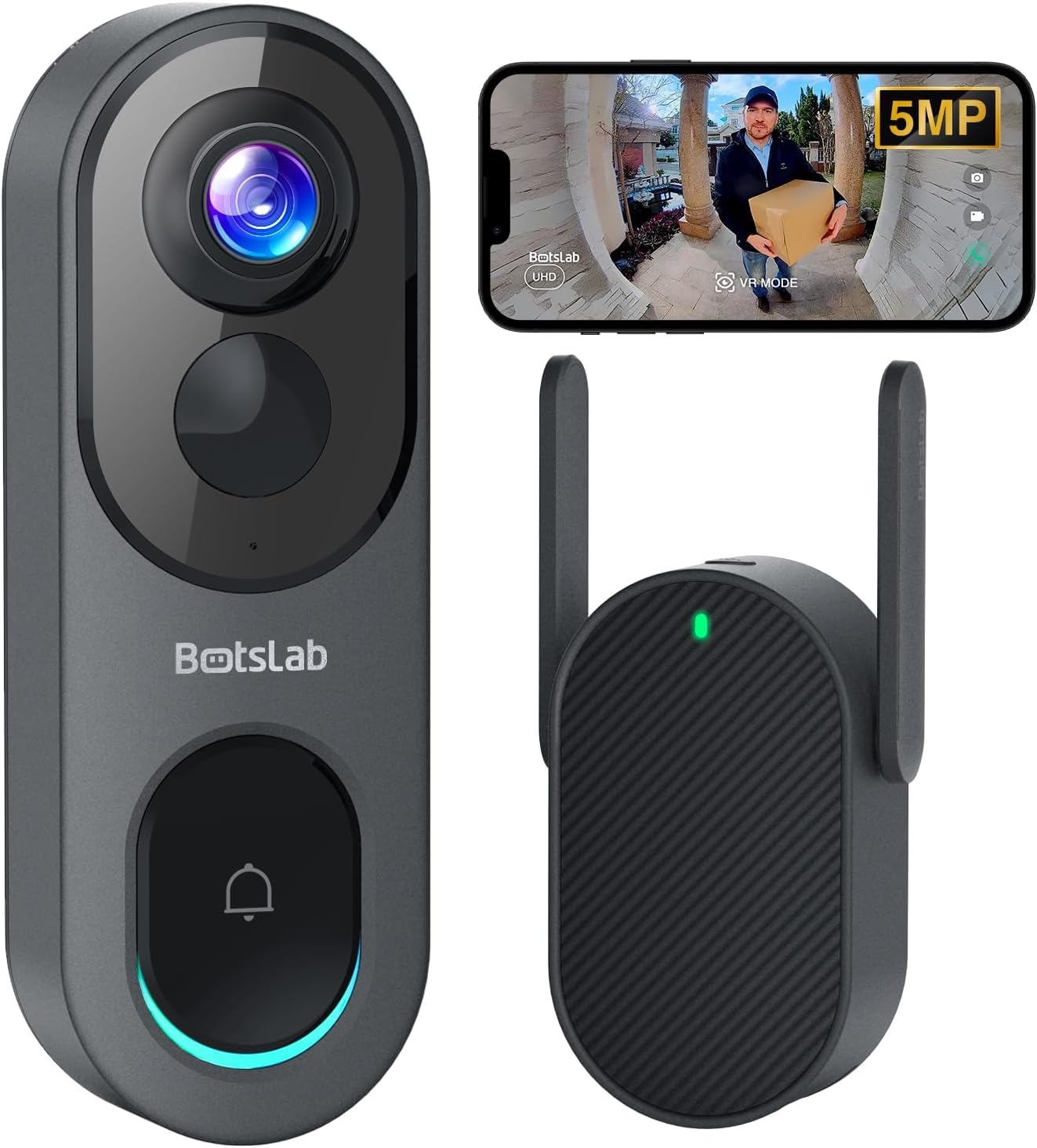 BOTSLAB Smart Video Doorbell