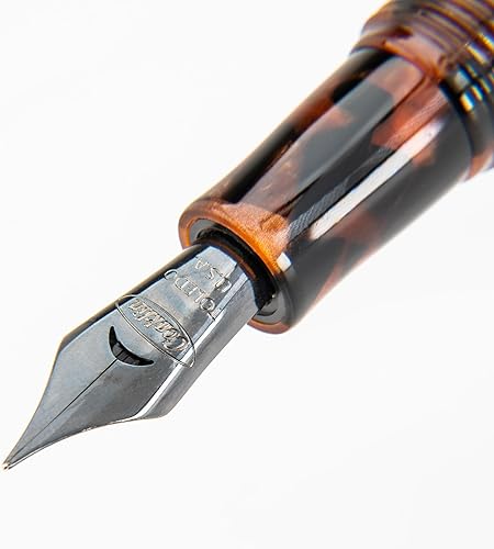 Miniatura 2 de Conklin Pluma estilográfica All American - Pluma estilográfica, Brownstone (CK71450 CK71453)