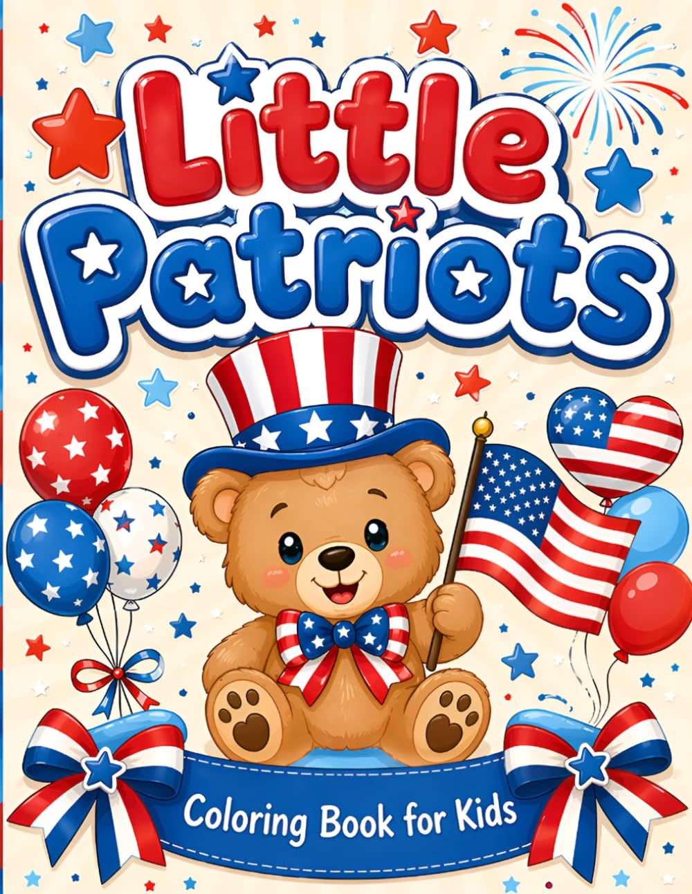 Little Patriots: 50 Cute 4th of July Coloring Pages for Kids