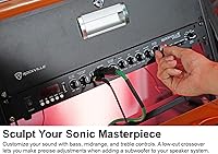 Vista 5 de Rockville PPA53 Preamp Pro 1U Preamplifier w/Bluetooth, USB/Computer Interface, Multi-Input, High-Fidelity Audio, for Home Studio Recording & Live