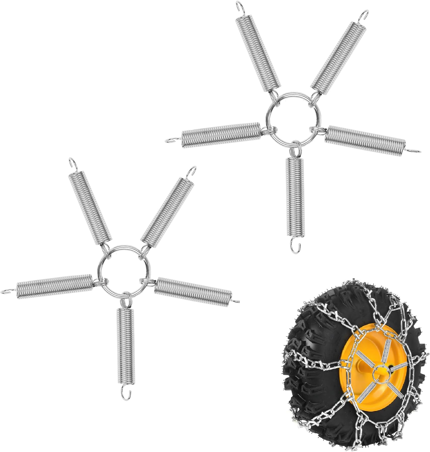 OPD Tire chain tighteners ATV garden tractor lawn mower set