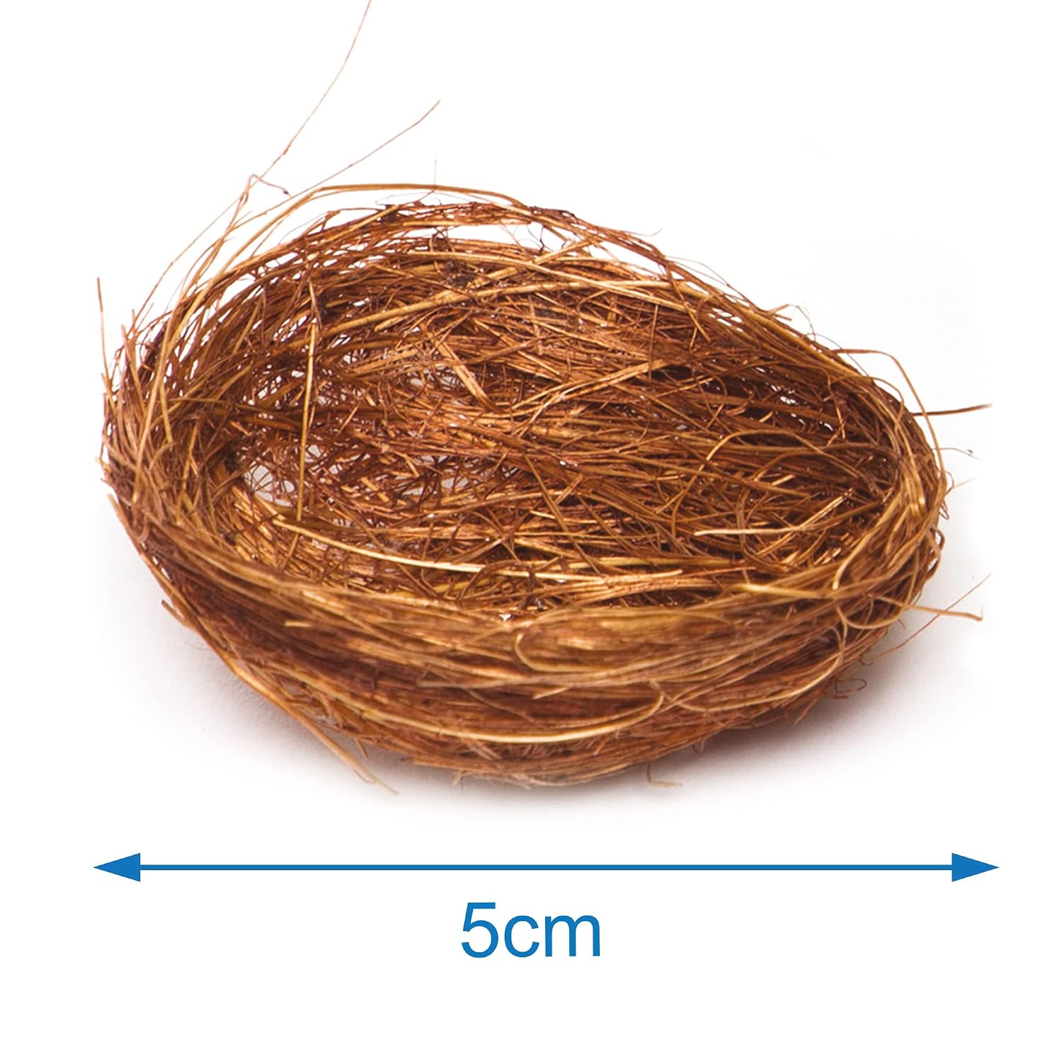 Baker Ross E8623 Mini Bird Nests - Pack of 15, for Fluffy Chicks and Easter Decorations, Kids Crafting