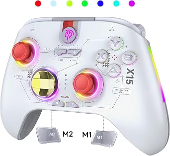 EasySMX X15 PC   -    /   /RGB   Bluetooth   -       - Windows PC Android Steam Switch