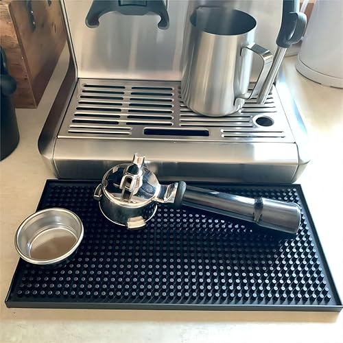 Miniatura 5 de HAKZEON 6 tapetes de barra de 12 x 6 pulgadas, tapete de servicio de barra de PVC, tapete antideslizante para bar, restaurante, club, hotel, sala de