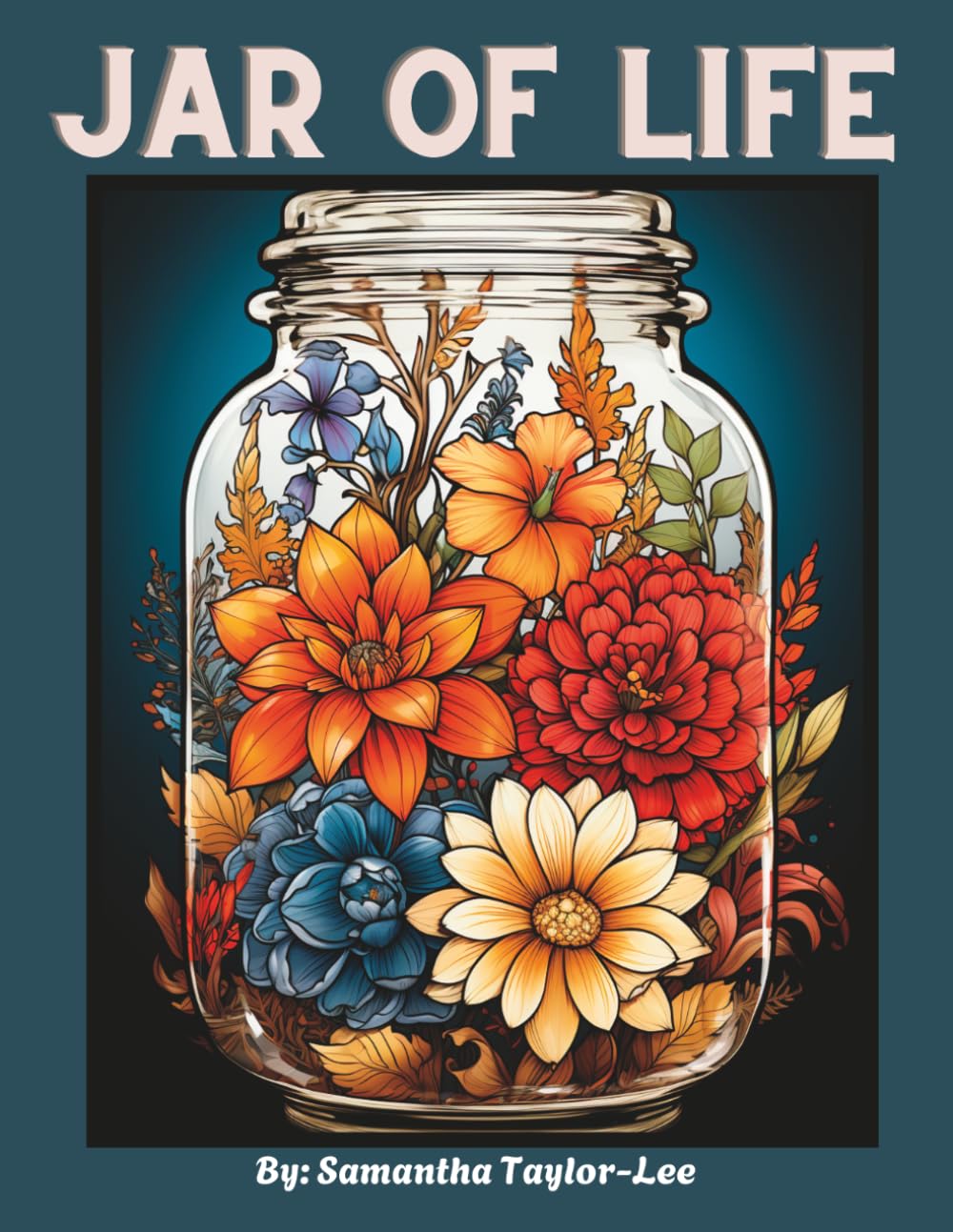 Jar of Life Coloring Book: Botanical Worlds in Glass for Relaxation & Stress Relief