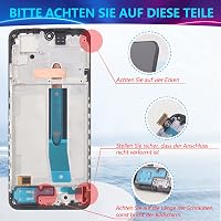 RongZy Xiaomi Poco M4 Pro 4G LCD Kijelző Csere - Érintőképernyős Digitalizáló Kerettel, Szerszámokkal, Fekete - Telefon Javító Készlet 4
