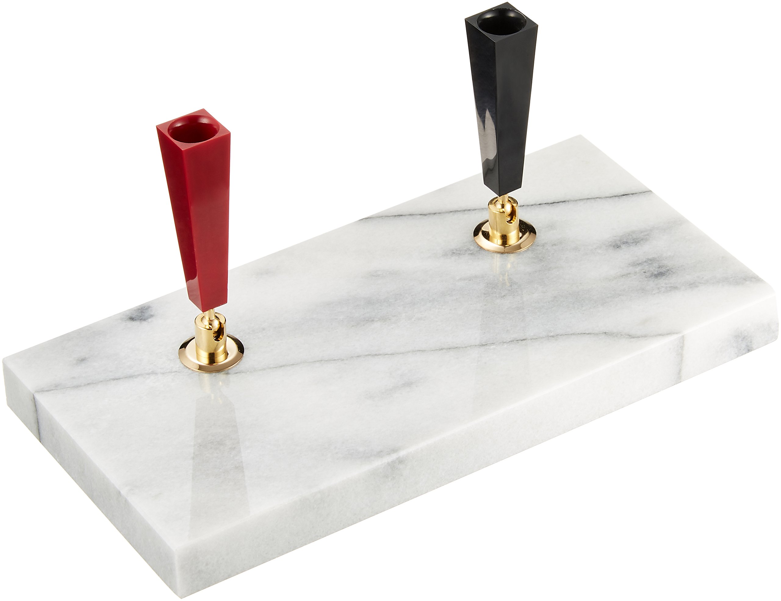 Pilot 2本セットプラチナ大理石製デスクペンスタンドDPD-5000