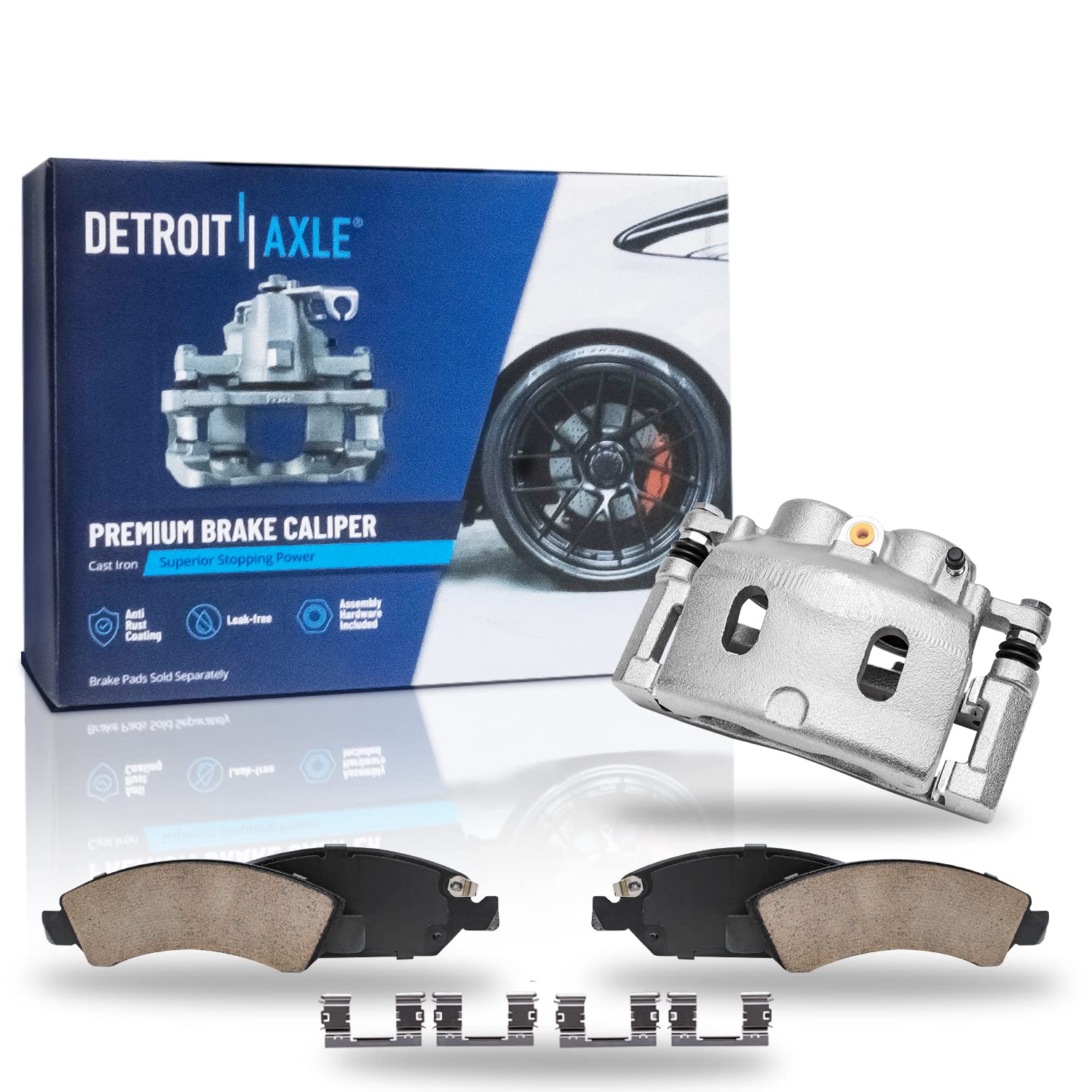 Detroit Axle - Front Brake Kit for 08-18 Chevy Silverado 1500