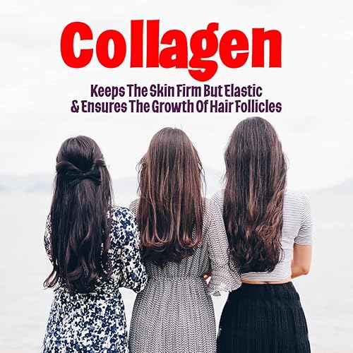 Miniatura 7 de 70 gomitas para el cabello, biotina, 6000 mcg, colágeno, silicio, PABA y multivitaminas, vitaminas para el cabello, la piel y las uñas, gomitas para