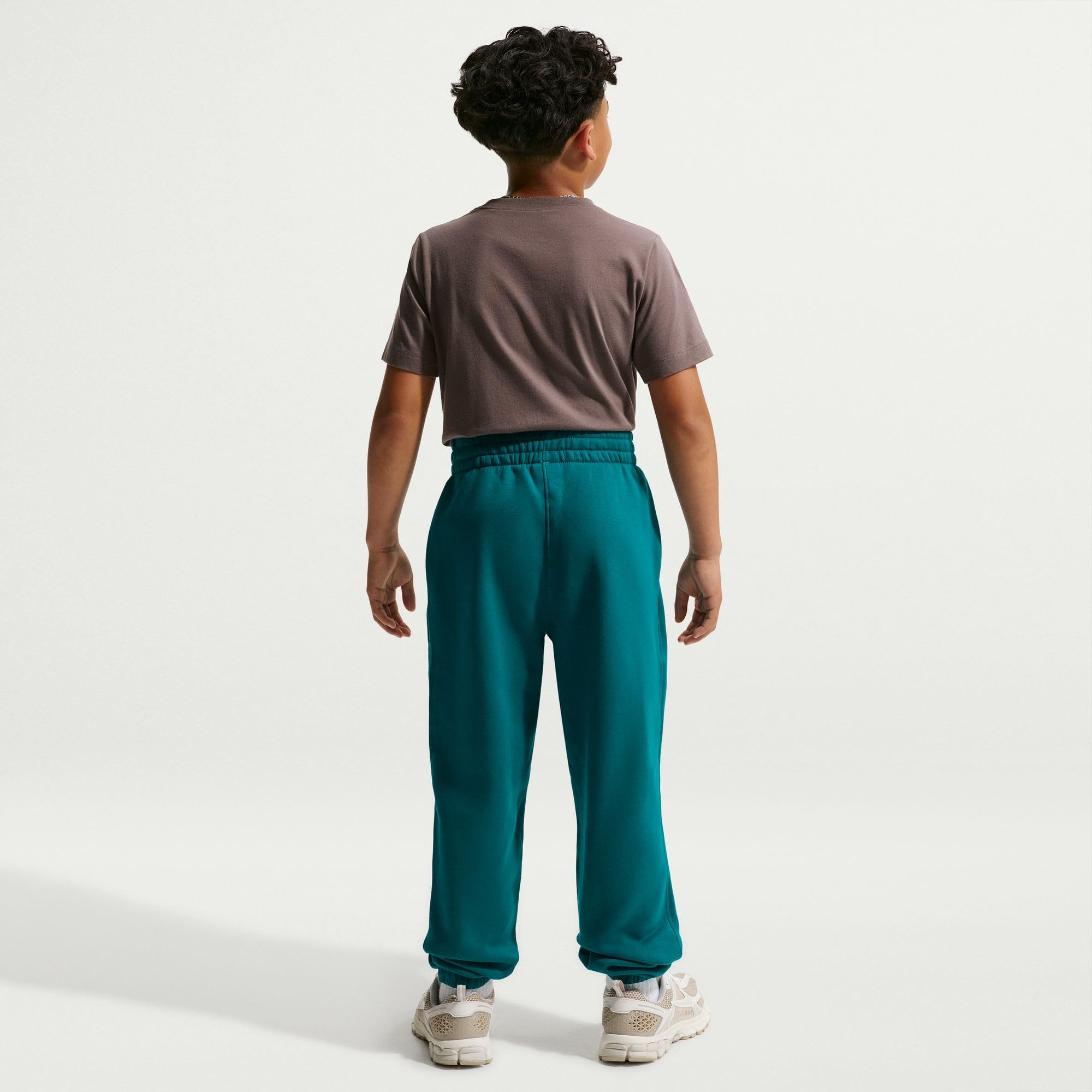 Nike Sportswear Club IQ6116 - Pantaloni Larghi in Pile per Bambini più Grandi