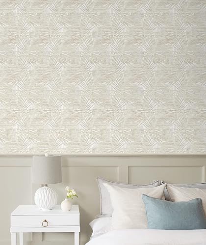 Vista 205 de Tommy Bahama - Papel tapiz para despegar y pegar, papel tapiz tropical para dormitorio, tocador, cocina, vinilo, cobertura de 30.75 pies cuadrados